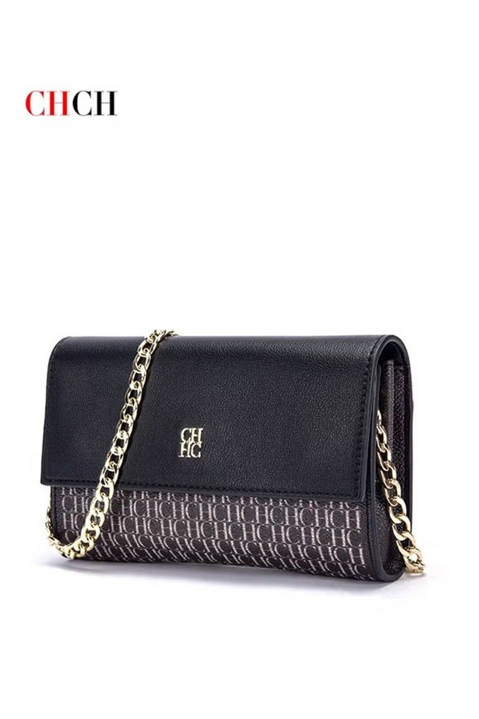 CHCH CHCH Women's Shoulder Bag Exquisite Craftsmanship Fashionable Design Chain Shoulder Strap Design Multi-colour Available Classic Style - Image 1