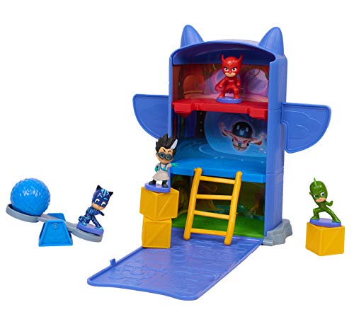 PJMASKS PJ Masks Fold N Go Headquarters Kids Toys for Ages 3 Up by Just Play - Image 1