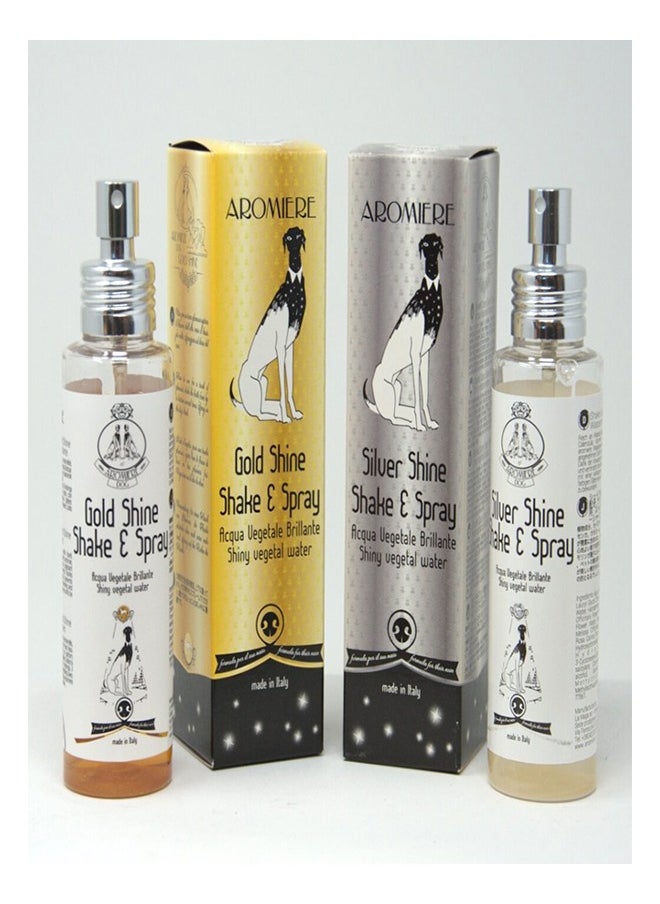 Aromiere Dog Gold Shine vegetable water with glitter Spray  - Image 2