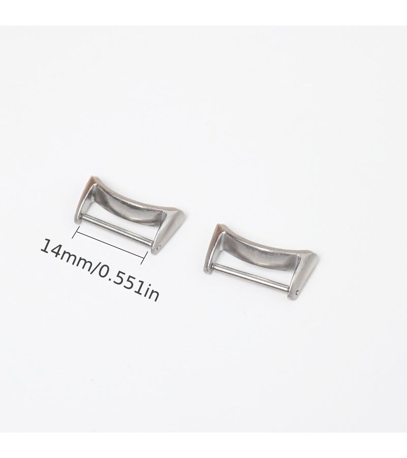 Dedicated Bracket For Smartwatches Silvery 12mm Compatible With Redmi Watch 6 5 4 Including Diy Watch Building Accessory - Image 1