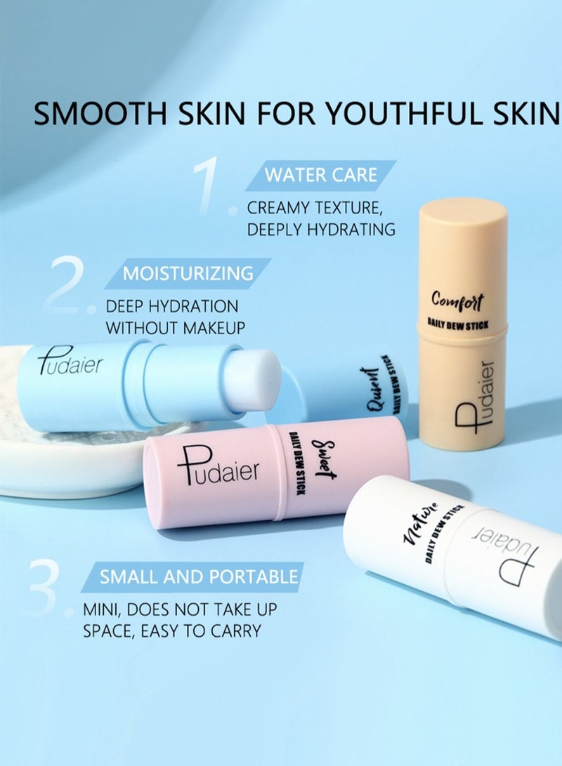 pudaier Moisturizing Hydrating Fairy Stick Instant Wrinkle Care Seriously Soothing Brighten Daily Stick for Facial Skin Eye Lip Lines and Body  - Image 4