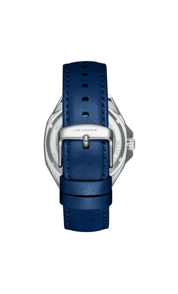 Lee Cooper Men's Leather Automatic Watch LC08103.399 - 44 mm