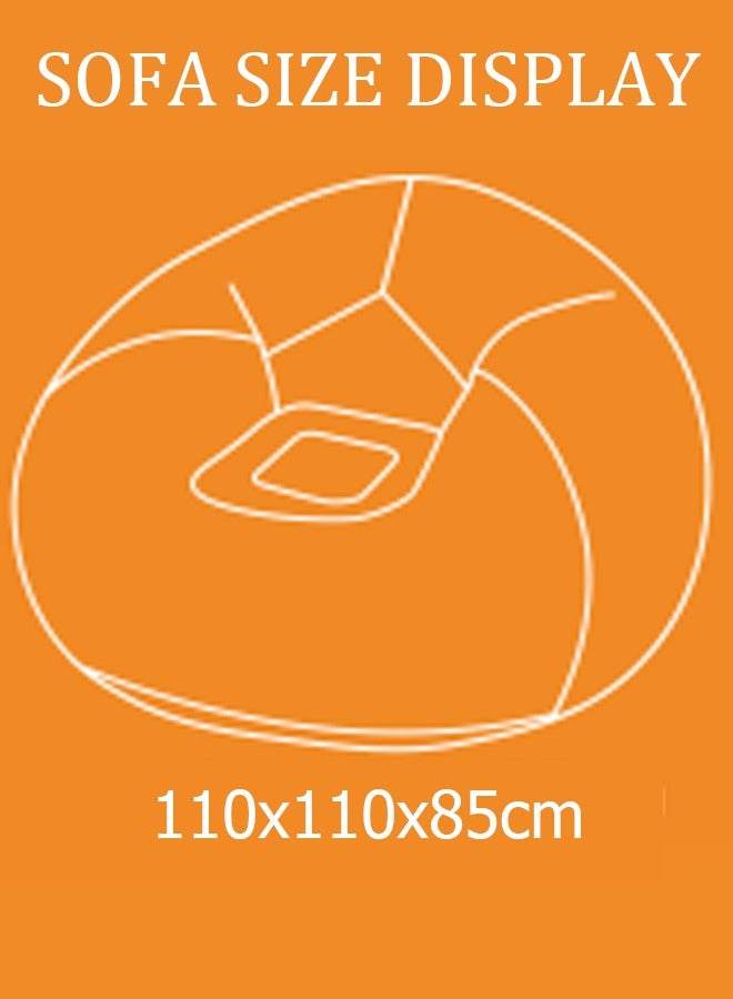 Inflatable Bean Bag Chair Super soft, no padding Sofa Chair Furniture Accessories Washable, foldable, easy to carry, ergonomic, suitable for outdoor use Suitable for balcony camping