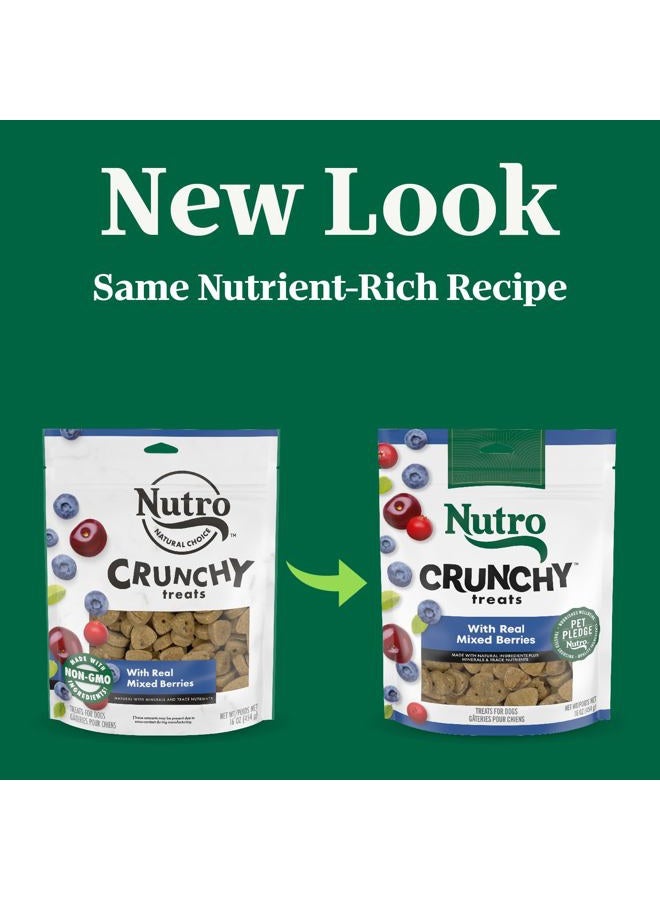 NUTRO Crunchy Dog Treats with Real Mixed Berries, 16 oz. Bag - Image 2