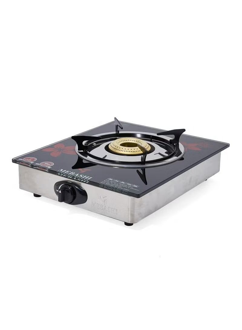 Mebashi Single Burner Gas Stove ME-GS1004G1 Black/Red/Silver - Image 2
