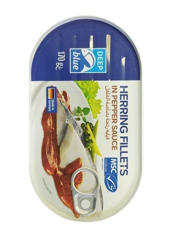 Herring Fillets In Pepper Sauce, Germany