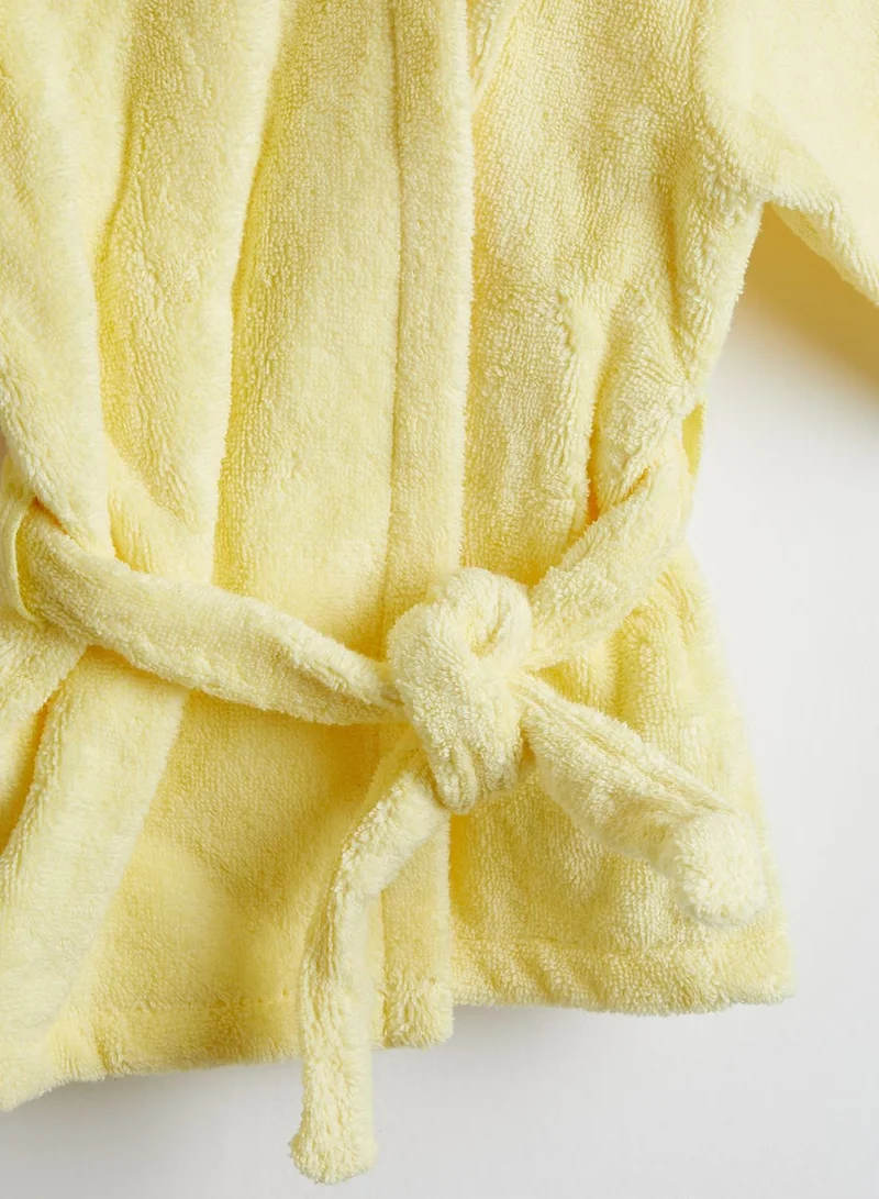 Marks & Spencer Kids Pure Cotton Duck Hooded Bathrobe