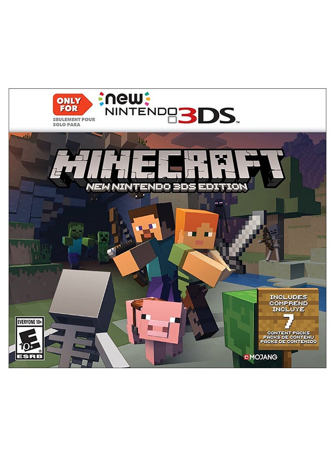 لعبة 'Minecraft' - نينتندو 3دي إس - الأكشن والتصويب - nintendo_3ds