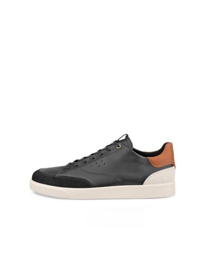 ECCO Street Lite Court, Black/Cognac/Limestone, 13-13.5 - Image 2
