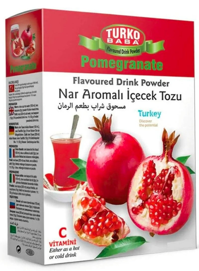 TURKO BABA POMEGRANATE FLAVOURED DRINK POWDER 300G - Image 1