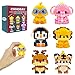 CHHOEAV 6 Pack Cute Mini Animal Building Blocks Toys for Kids Easter Egg Fillers Valentines School Classroom Exchange Party Favors Gifts for Boys Girls Age 612 - Image 2