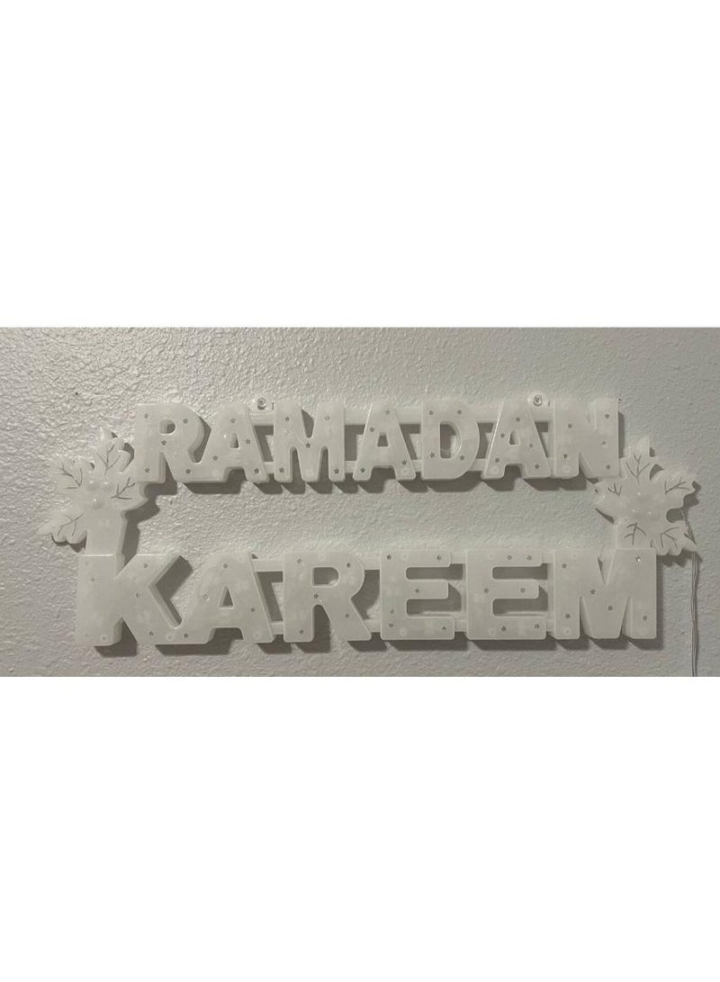 رمضان كريم علامات الحروف أضواء الديكور الإنجليزية - Image 4