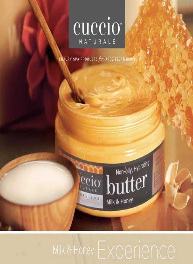 Cuccio Hand, Body & Foot Lotion - Milk & Honey Butter Blend - Ultra-Hydrating, Non-Greasy Moisturizer for Silky Smooth Skin - 8 oz - Image 3