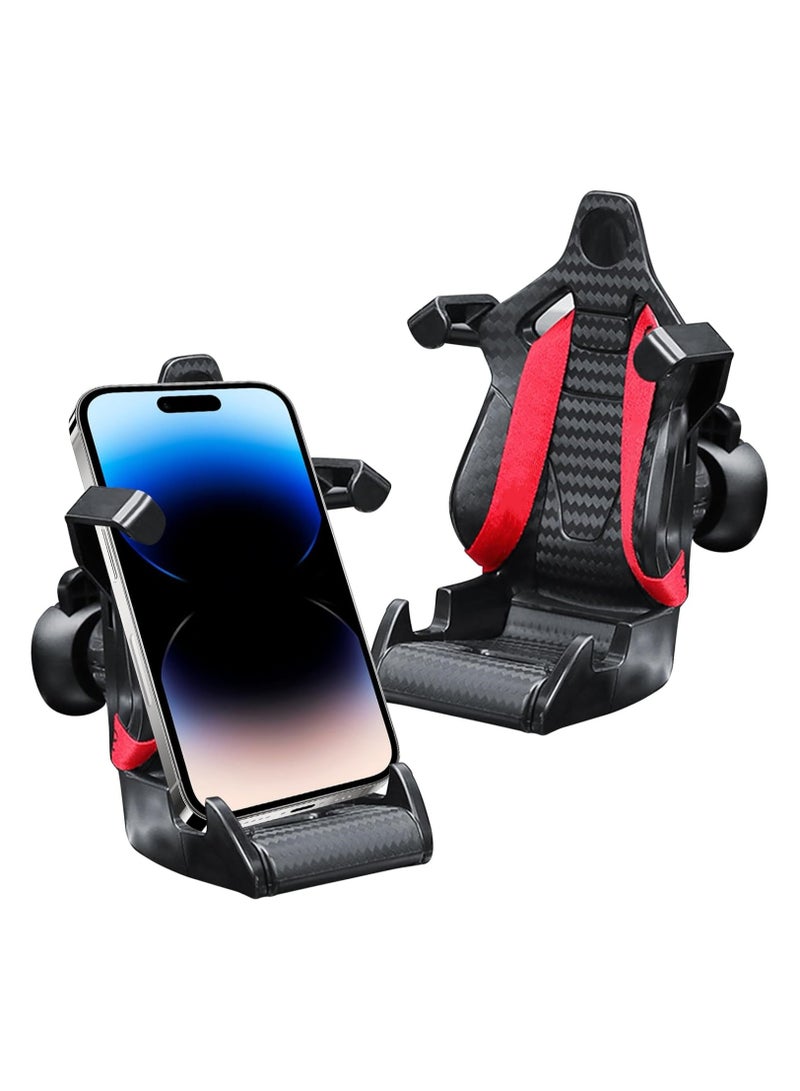 Car Phone Holder Phone Holder Car for Air Vent, Anti-Shake Mobile Holder for Car with Ultra Stable Hook Design Car Phone Mount Compatible with All Phones - Image 1
