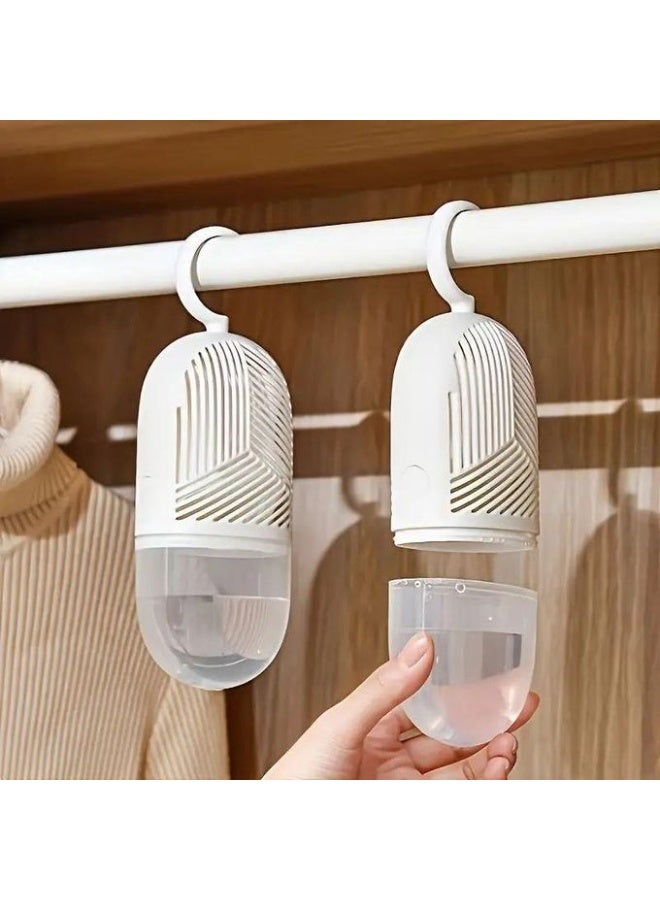 Hanging Moisture Absorber Dehumidifier & Mold Remover for Wardrobes, Bathrooms, Cars - Image 2