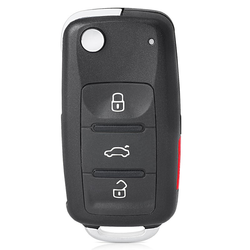 Keyecu Replacement Smart Remote Car Key Fob for Volkswagen 20112018 NBG010180T 5K0837202AE 5K0837202R 315MHz ID48 Chip 4Buttons
