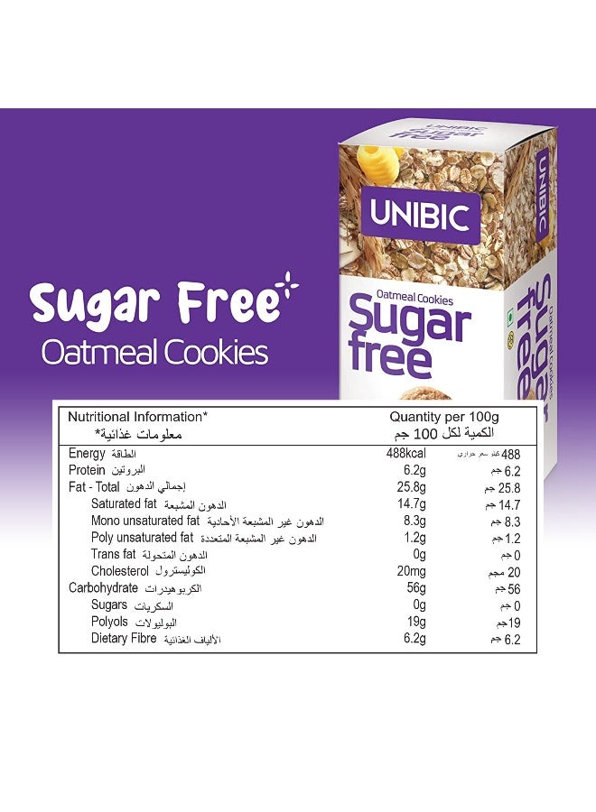Unibic Sugar-free Oatmeal Cookies 75g - Image 3