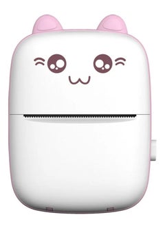 Generic Mini Printer,Portable Labler Maker with 5 adhesive Sticker Paper, Bluetooth Sticker Printer Wireless Inkless printer Compatible with iOS/Android for Study Notes Journal,Memo,Photo,Lists,QR,Adress  - Image 2
