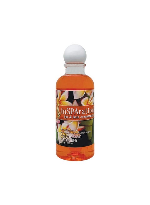 Spa And Bath Aromatherapy 123X Spa Liquid 9Ounce Polynesian Paradise Red