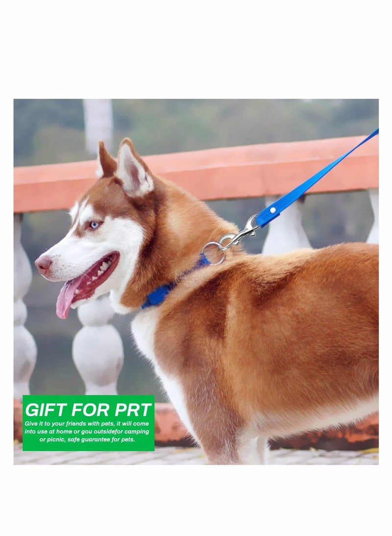 Excefore خطافات سناب مزدوجة النهاية، مشابك مشغلة ثقيلة من الفولاذ المقاوم للصدأ للاستخدام مع دلو الماء/طوق الكلب/دلو طعام الحيوانات الأليفة/أرجوحة الحيوانات الأليفة وأكثر، عبوة من 6 (3.5 إنش) - Image 5