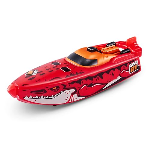Robo Alive Robo Boats, White Shark & Dino Shark, 2 Pack, by ZURU, Water Activated Boat Toy, (Amazon Exclusive) - Image 4