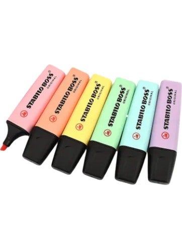 STABILO Boss Original Pastel Colors Set of 6  - Image 2