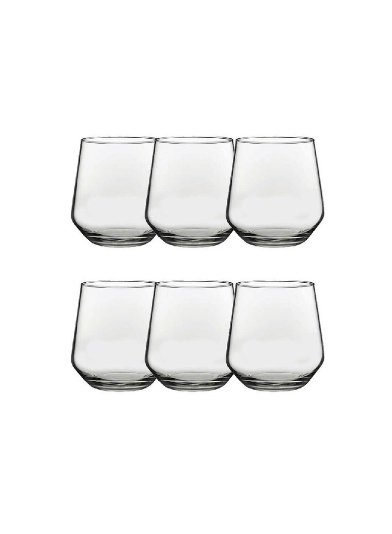 Pasabahce 6-Piece Allegra Shot Tumbler Set 115 ml Clear - Image 2
