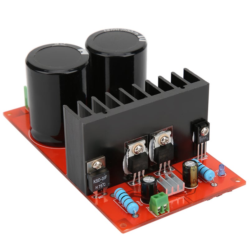 لوحة مكبر صوت أحادي الطاقة مع مكثفات مرشح 4700UF/100V × 2 - مقاومات معدنية بخمسة حلقات بدقة ±1% لصوت منزلي لوحة مكبر صوت من فئة D لتثبيت يدوي - Image 3