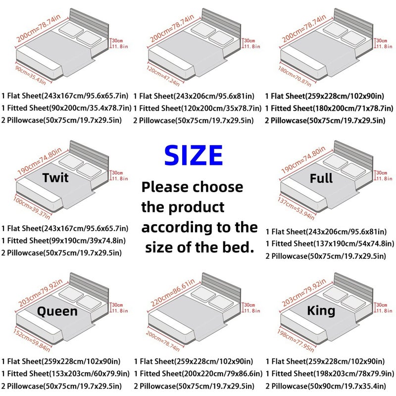 4pcs Burgundy Satin Fitted Sheet Set Soft No Pilling Machine Washable Bedroom All Season - Image 3