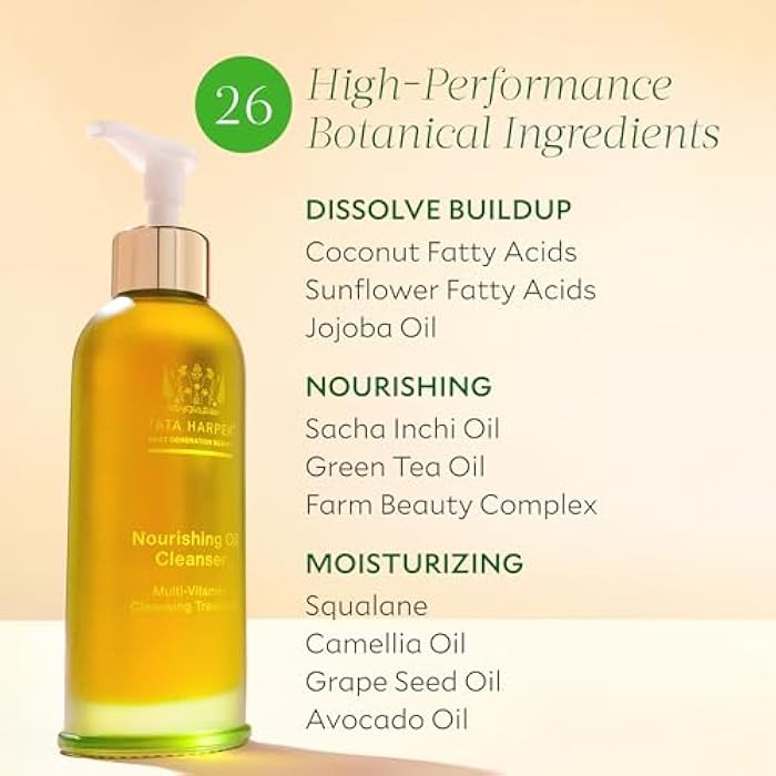 Tata Harper Nourishing Oil Cleanser, Gentle Makeup Removing Cleanser, Cleansing Oil, Natural Skincare - Image 3