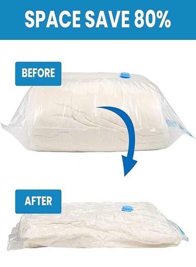 VENTWILLA 5 Pack Vacuum Storage Bags, Space Saver Bags (2 Jumbo/1 Large/1 Medium) Storage Bags for Comforters and Blankets, Vacuum Sealer Bags for Clothes Storage - Image 2