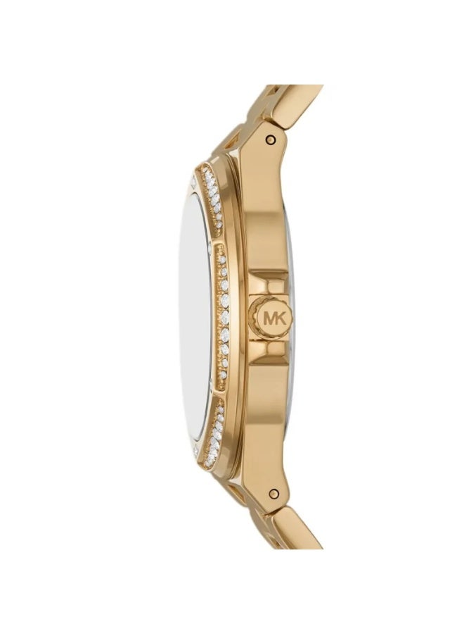 Michael Kors Women Michael Kors Lennox Watch Set – Gold Stainless Steel Elegant Design 37mm MK1062SET - Image 5