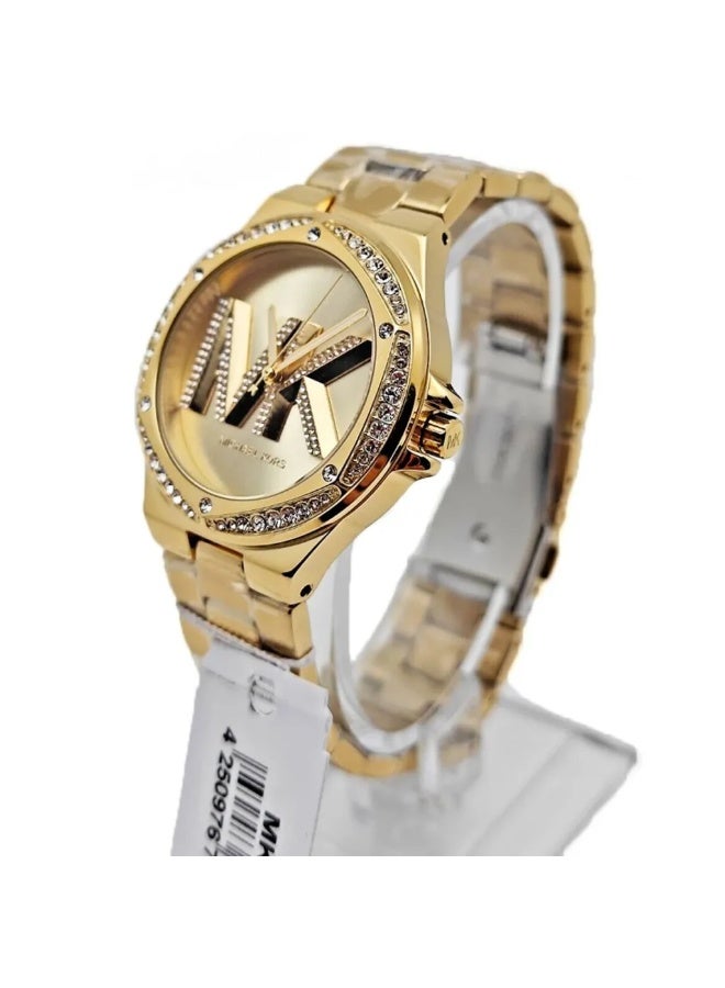 Michael Kors Women Michael Kors Lennox Watch Set – Gold Stainless Steel Elegant Design 37mm MK1062SET - Image 2