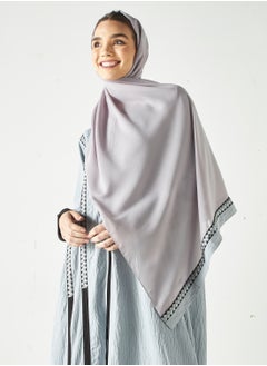 هدية المدينة  عباية مطرزة مع الحجاب  - Image 2