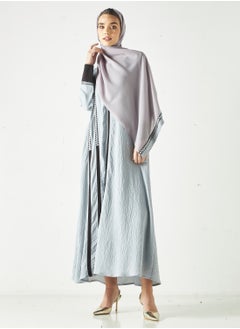 هدية المدينة  عباية مطرزة مع الحجاب  - Image 4