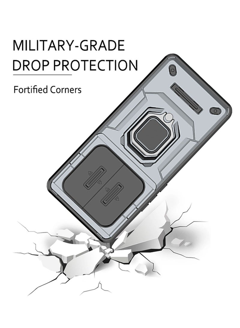 إكس ليفيل هونور x9b / x50 5G حالة الهاتف المحمول ، الثقيلة طبقة مزدوجة واقية من الصدمات مع حامل المغناطيسي ، تنطبق على هونور x9b / x50 5G - Image 3