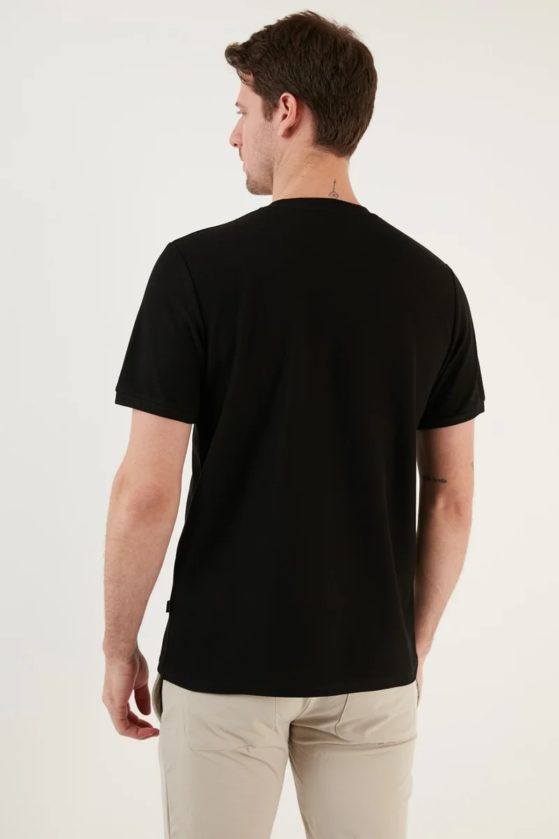 Buratti Cotton Crew Neck Basic T Shirt Men's T Shirt 5902387