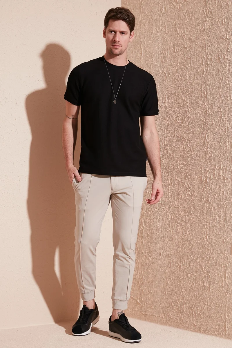 Buratti Cotton Crew Neck Basic T Shirt Men's T Shirt 5902387