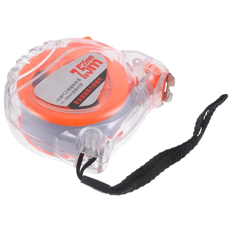 Levemolo Retractable Steel Tape Measure with Anti-Skid Shockproof Cover Bend-Resistant Metric Measuring Tape for Carpenters Woodworkers Architects and Construction Use Random Color - Image 1