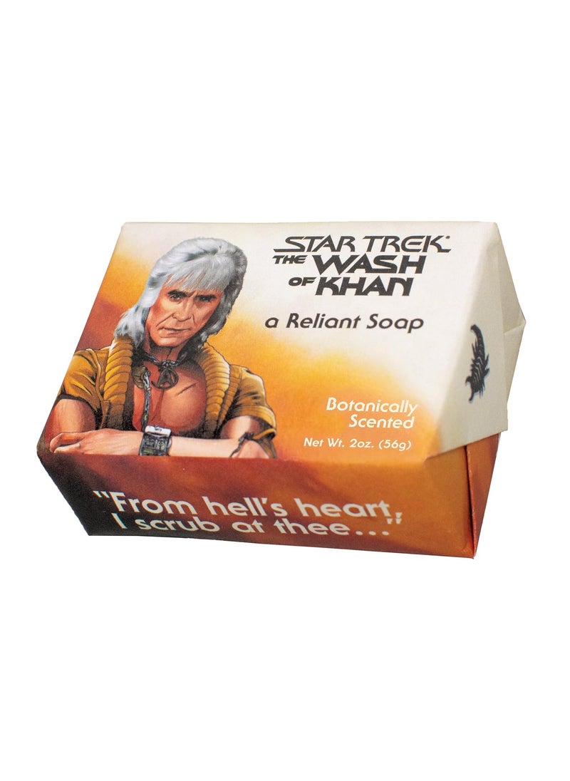 Star Trek Star Trek The Unemployed Philosophers Guild The Wash of Khan Soap  Made in the USA 2oz 56g Travel Size Guest Bar Soap 