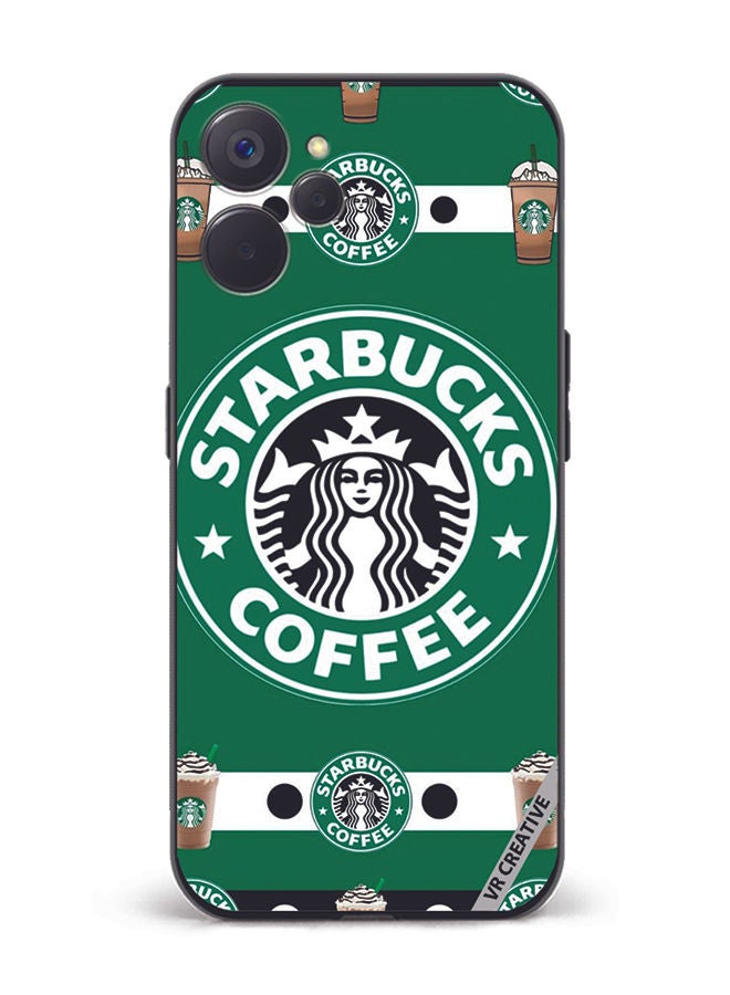 VR CREATIVE Protective Case Cover For Realme 10 5G Starbucks 4 Design Multicolour - Image 1