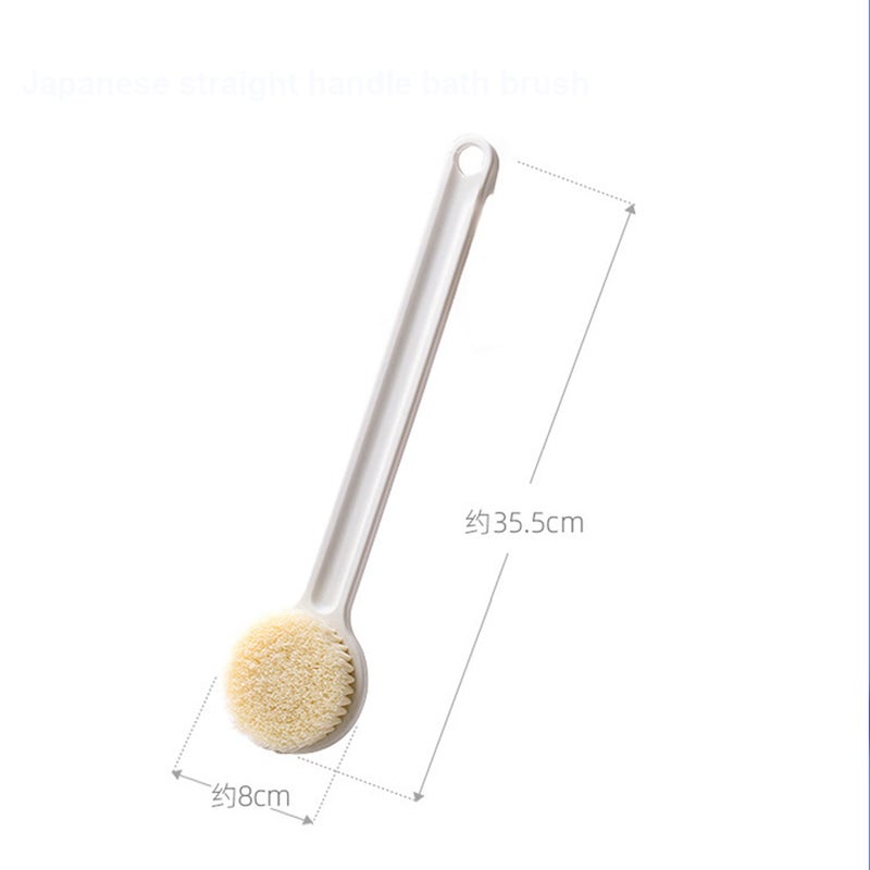 Bath Body Brush Back Scrubber with Comfy Bristle Long Handle Gentle Body Massager Wet or Dry Brushing Back Scrubber for Shower, Improve Skin's Health - Image 5
