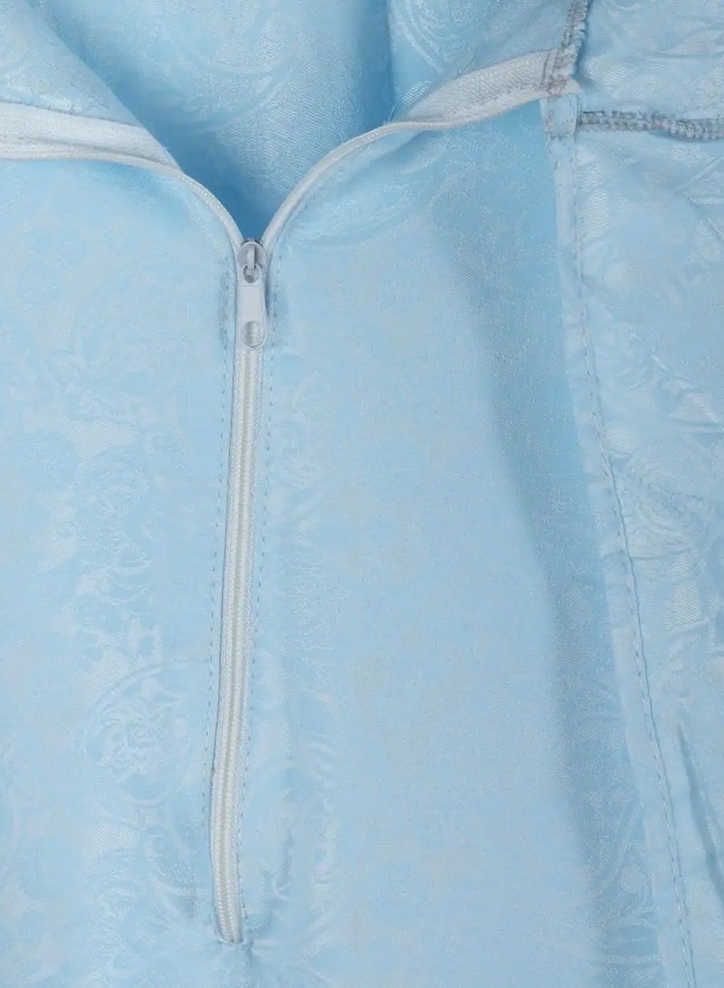 مناسك سجادة صلاة مناسك مع فستان_05a أزرق - Image 4