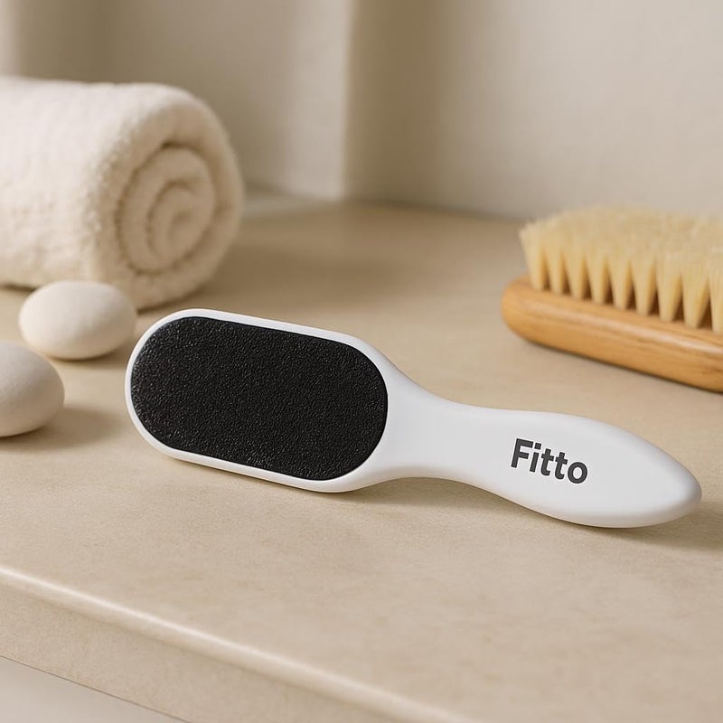 FITTO مقشر القدمين فيتو ستون - ملف باديكير للقدم مع مقبض لنعومة القدمين - Image 2