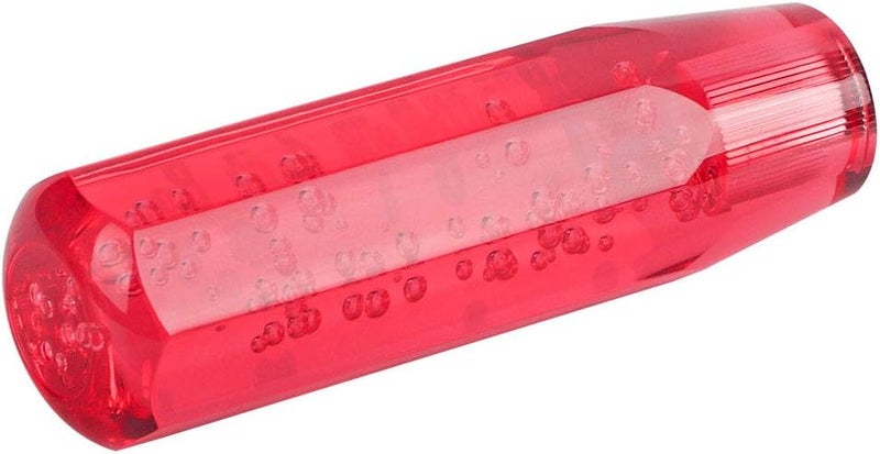 15cm Red Car Acrylic Stick Knob, Bubble Gear Shifter Head, Transparent with Luminous LED, Hardened Acrylic Material, Crack Proof - Image 4