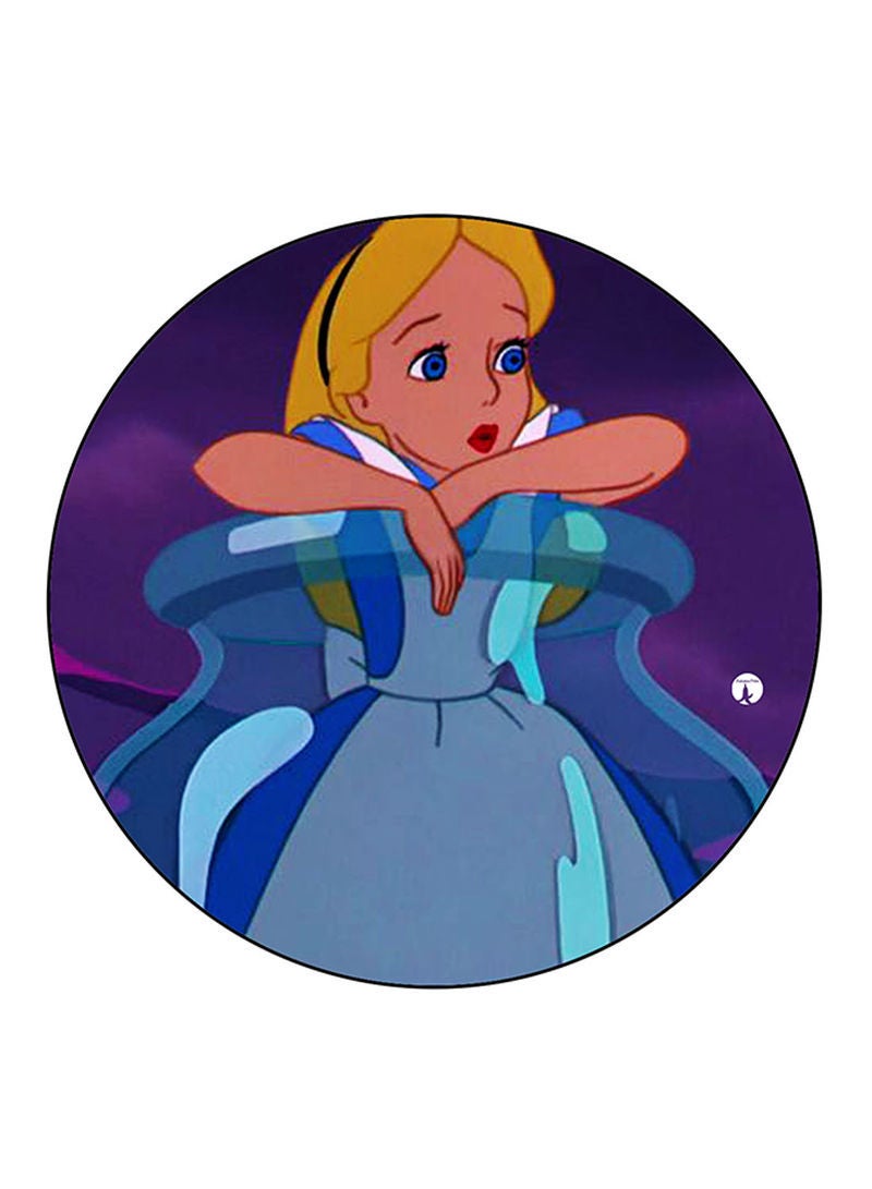RKN Disney Printed Mouse Pad  Round  Multicolour