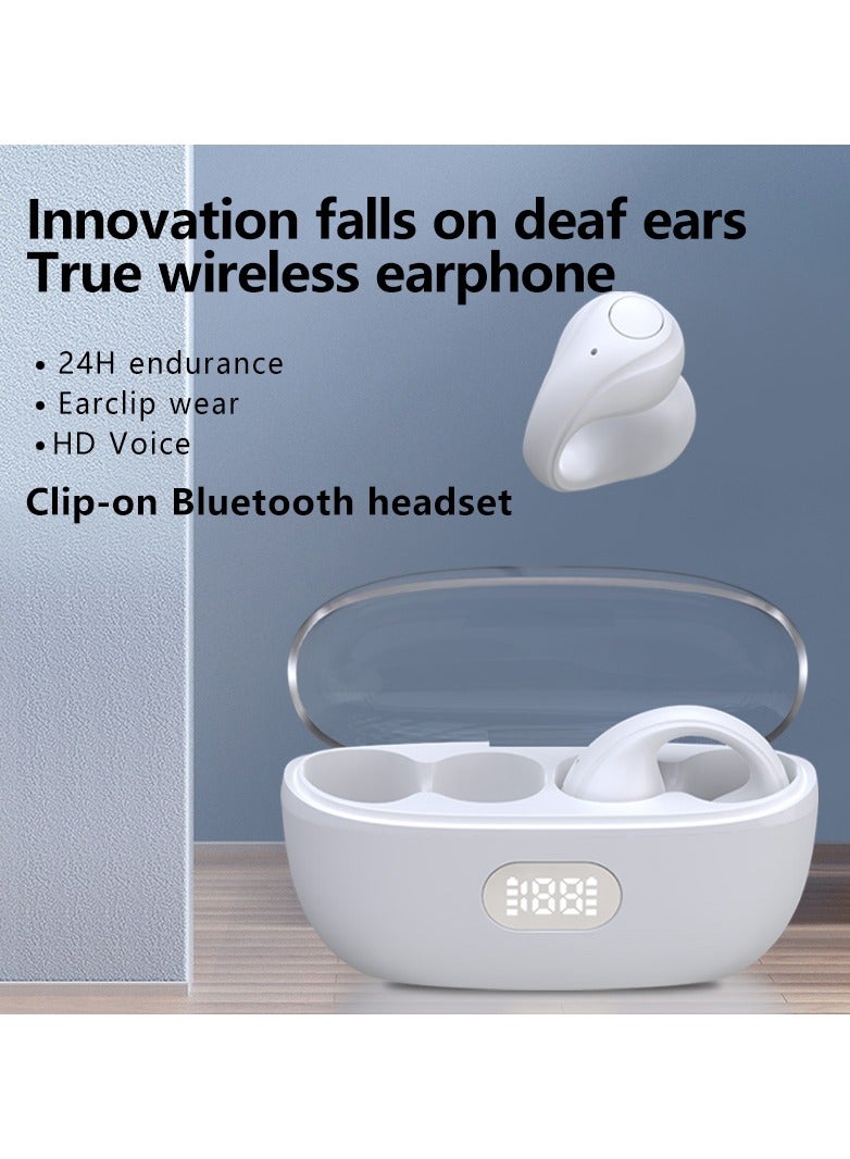 SAB Clip on wireless Bluetooth headset - Bone conduction/sports headset/waterproof and sweat proof - Image 3