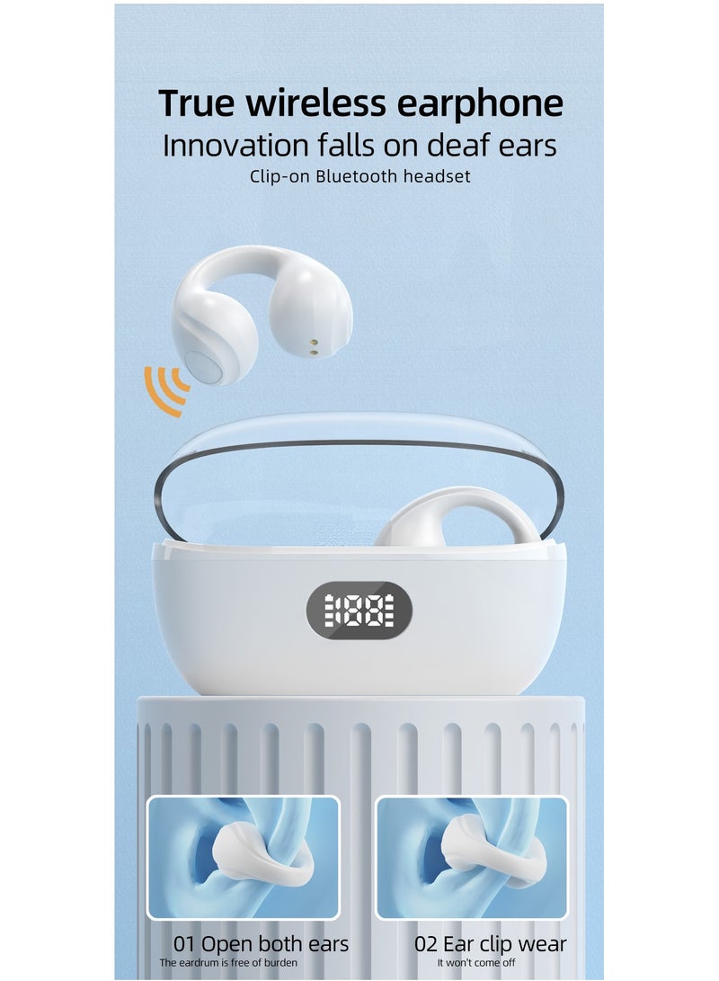 SAB Clip on wireless Bluetooth headset - Bone conduction/sports headset/waterproof and sweat proof - Image 2