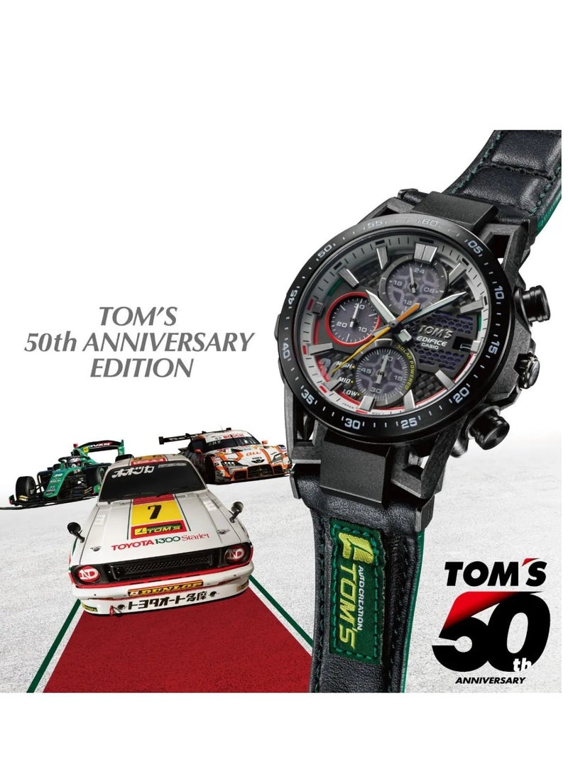 EDIFICE CASIO Analog Men's WATCH EDIFICE SOSPENSIONE TOM’S 50TH ANNIVERSARY EDITION -  EFS-S641TMS-1ADR - Image 3