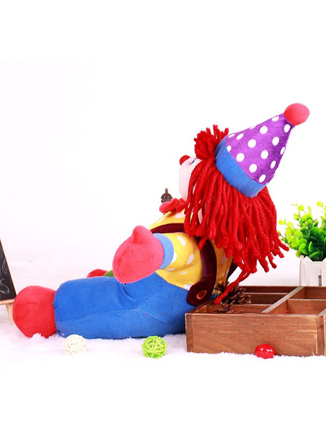 Bluejw Clown Hand Doll Doll Doll Early Childhood Education Birthday Gift Baby Favorite Plush Toy Doll Cross Border - Image 4